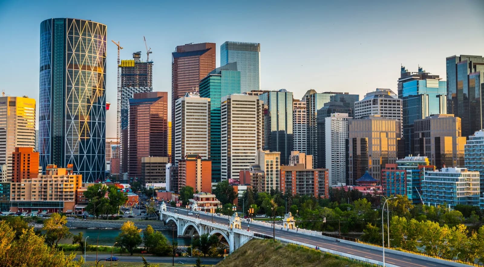 Calgary skyline representing Alberta Advantage Immigration Program planning