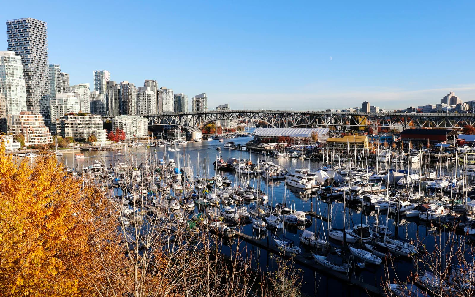 Vancouver harbour representing British Columbia PNP streams and priorities